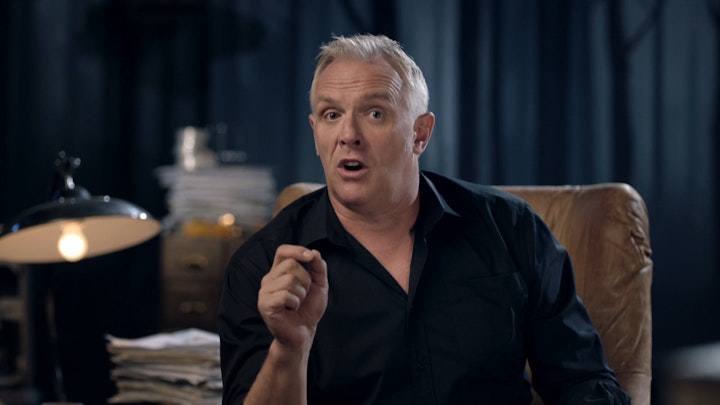 GREG DAVIES - Scripted Comedy - Crackanory clip