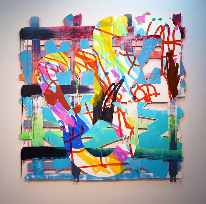 ralph anderson_tyronic landscape_200X200cm_acrylic on aluminium_2017_LR - Tyronic Landscape
Acrylic on Aluminium
200cm x 200cm
2017