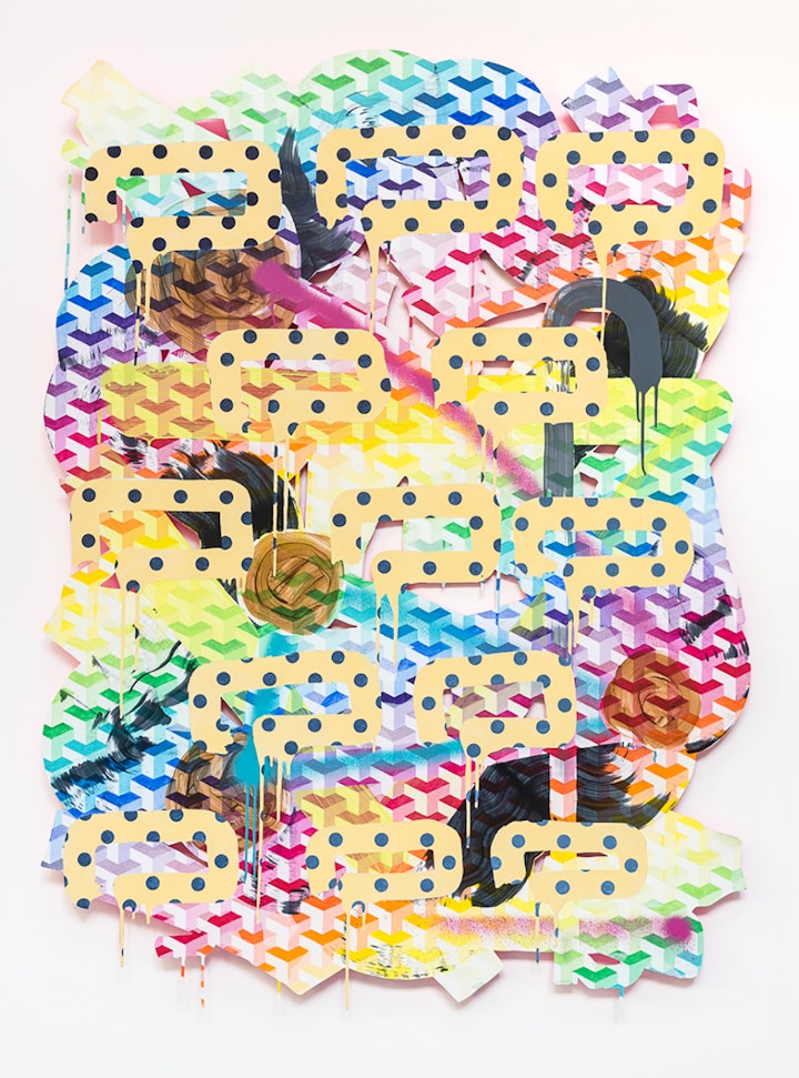 Ralph Anderson_The Full Whack_170 x 125 cm_Acrylic on aluminium_2017 - The Full Whack
Acrylic on Aluminium
170cm x 125cm
2017