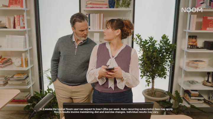 Noom 2023 Peak TV Campaign