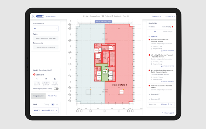 Progress Tools: Control Center, stalling spaces stats