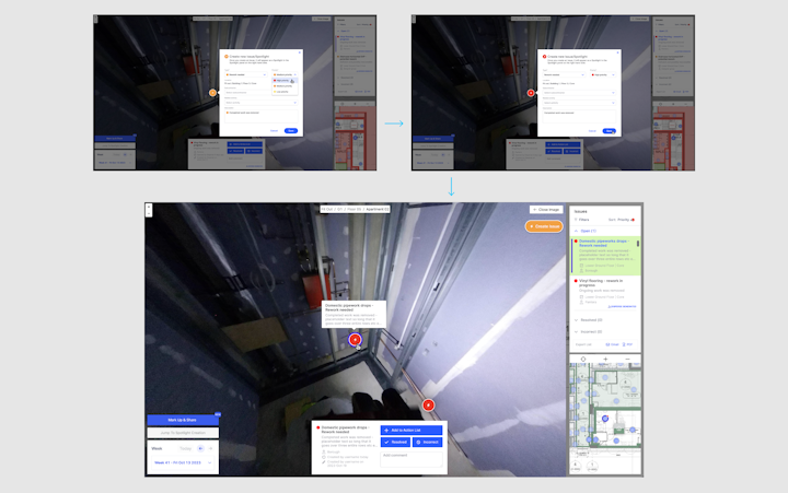 The Issue is created