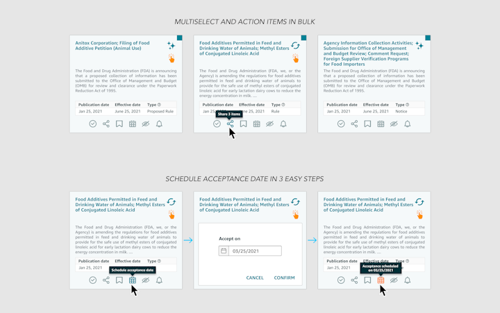 Regulatory extract details: verify sources and collaborate