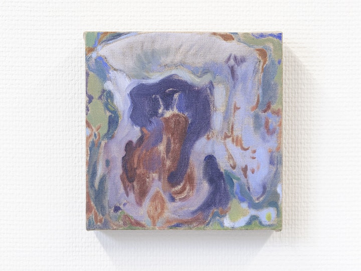 'Kelottuminen' / 'Deteriorating', 20x20 cm,  Oil on linen, 2024, Available