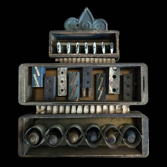 Kemp Object Triple Decker - Kathy Kemp Assemblage Art | Contemporary Mixed Media ...