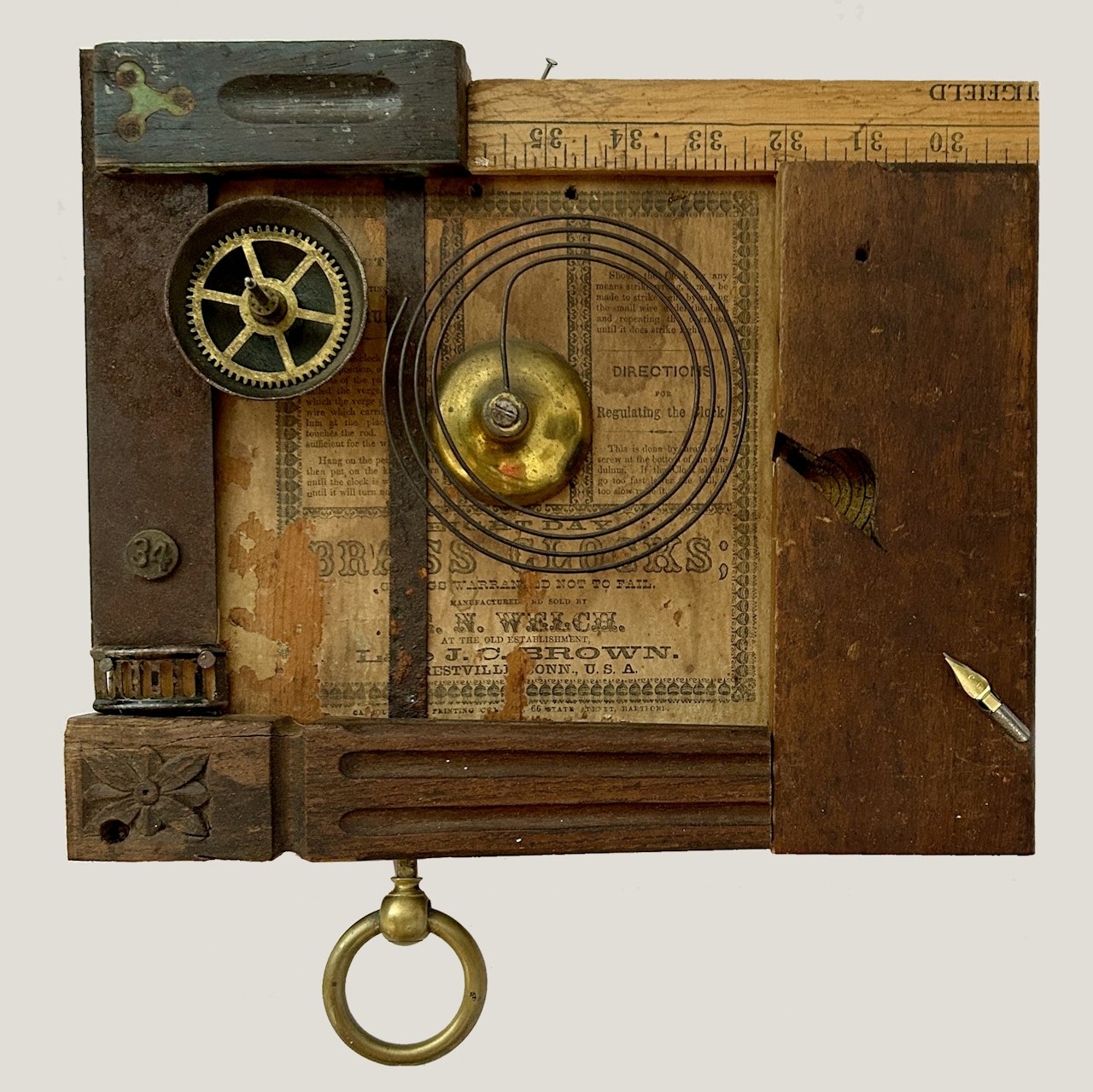 Kemp Object Measured Vibration - Kathy Kemp Assemblage Art | Contemporary Mixed ...