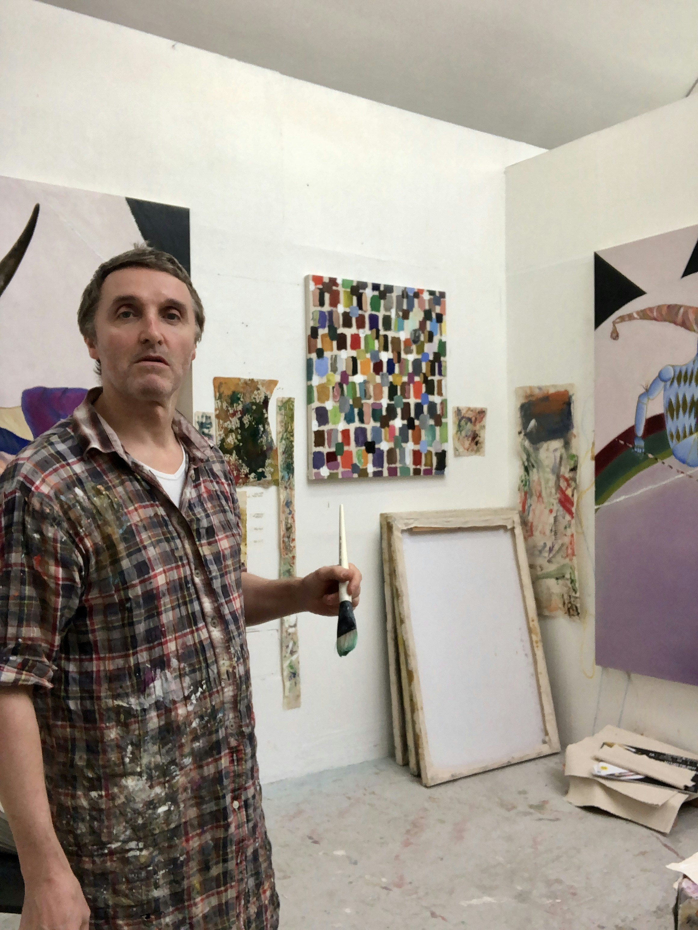 Bruno Elorrioroz in his London Studio, 2024