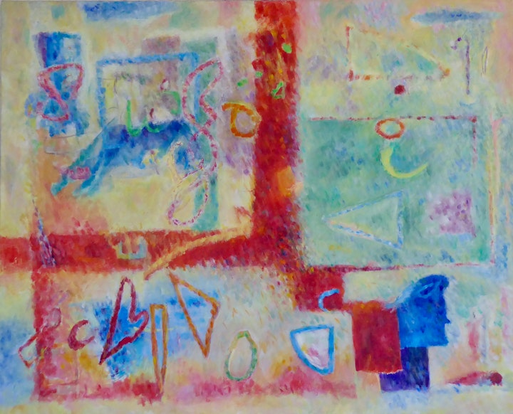 LOOKING FOR SOMETHING MISSING ABSTRACT 39x31