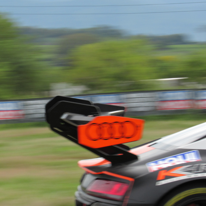 Motion blur.