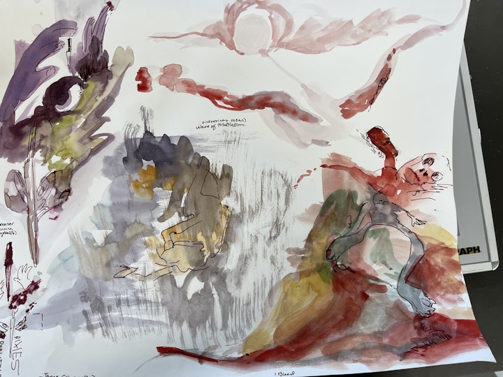 watercolor sketches