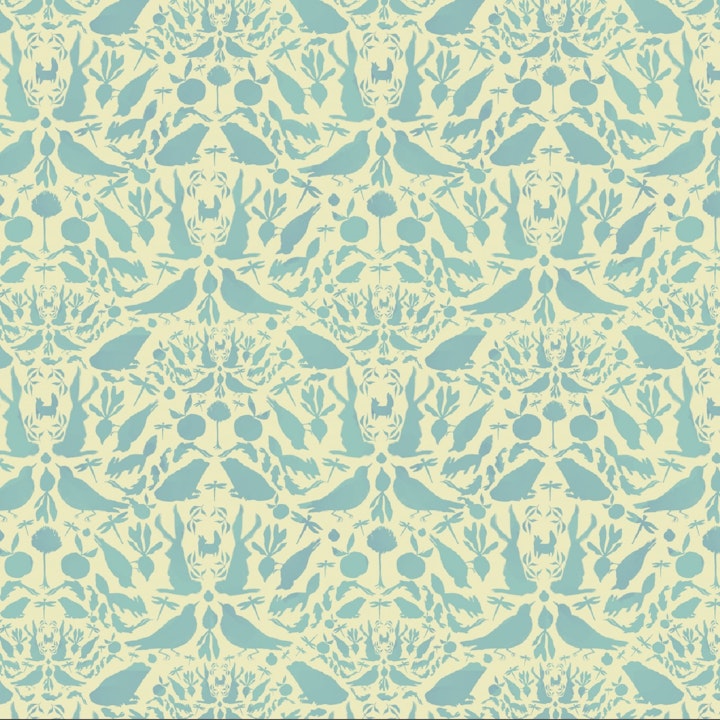 Les animeaux petites pattern  Large