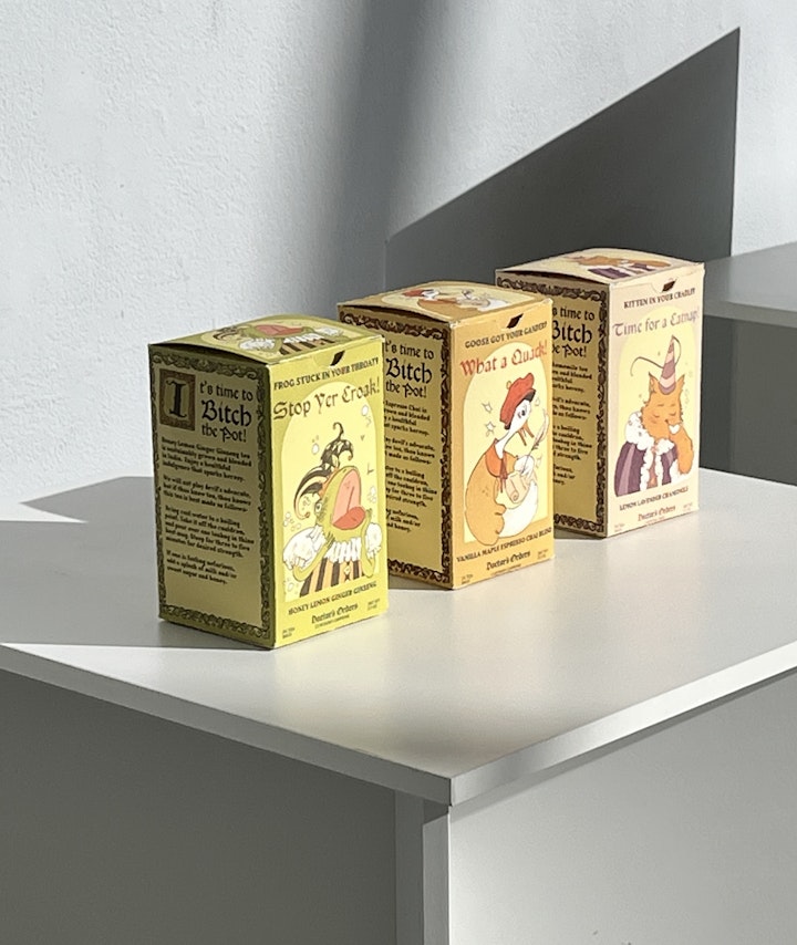Doctor's Orders Tea Packaging