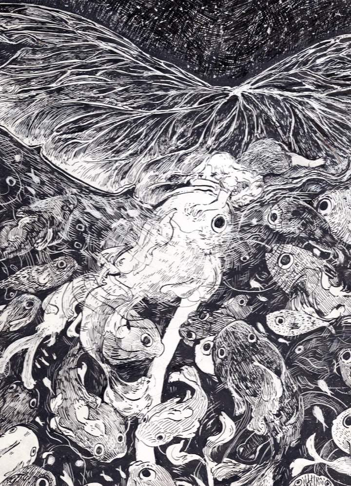 Thumbelina ink Large