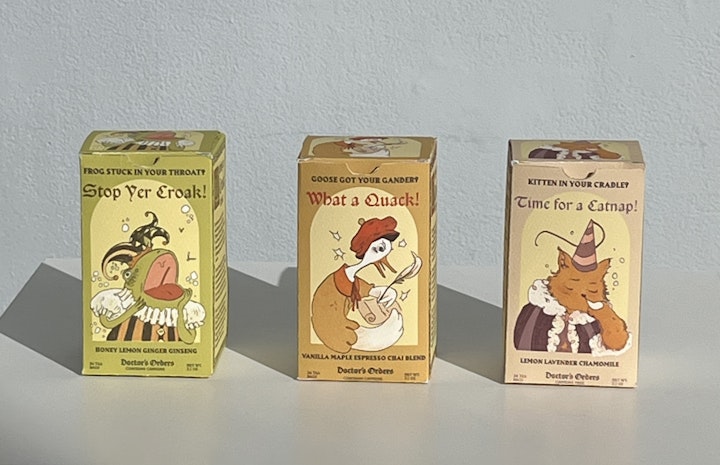 Doctor's Orders Tea Packaging