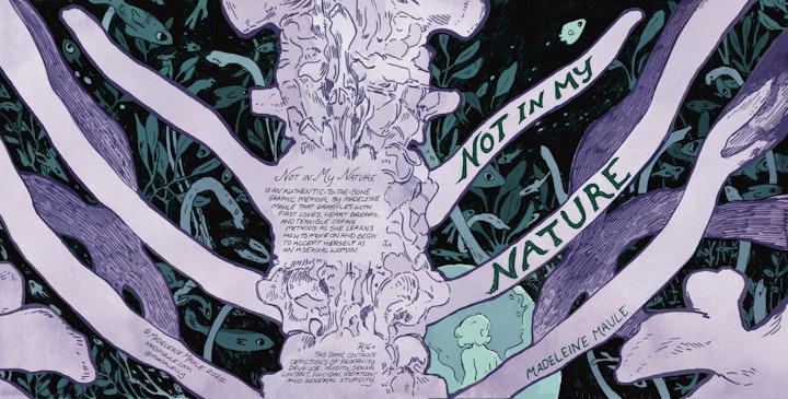Not in My Nature Comic - Front and Back Cover