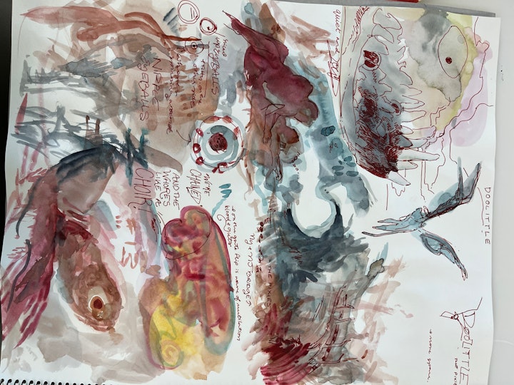 watercolor sketches