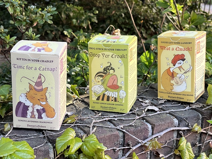 Doctor's Orders Tea Packaging