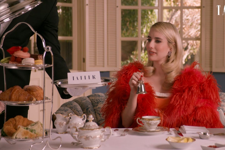 TATLER • TEA WITH TATLER EMMA ROBERTS