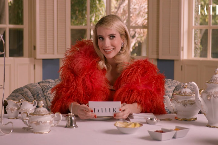 TATLER • TEA WITH TATLER EMMA ROBERTS