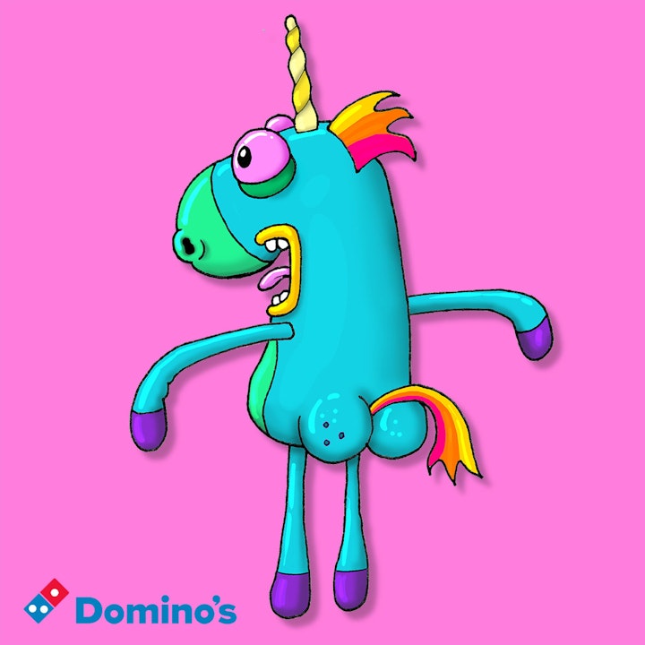 CHARACTER DESIGN & ILLUSTRATION - Rear Unicorn for website