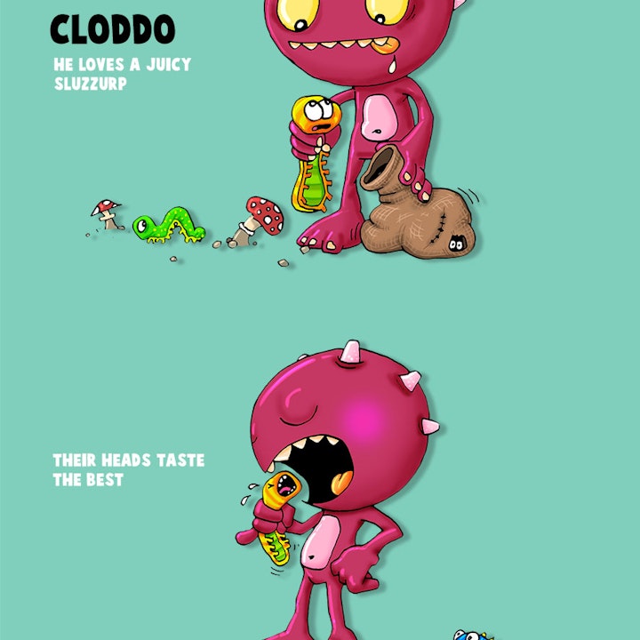 CHARACTER DESIGN & ILLUSTRATION - CLODO 3 - Tweeked_No Logo