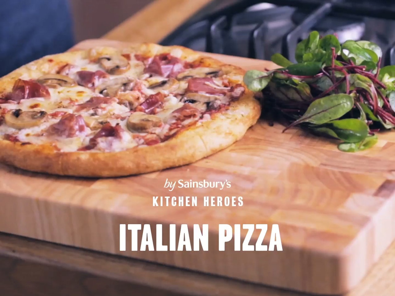 SAINSBURY'S: 'ITALIAN PIZZA'