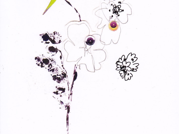 Bird green (collage2)