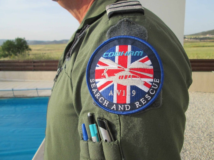 AW139 pilot’s badge