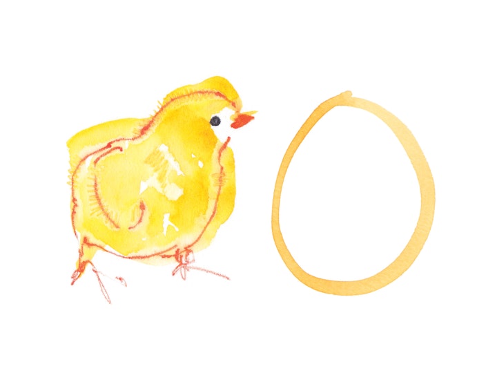 Easter chick