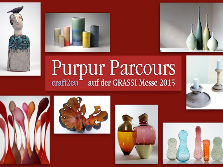 "Purpur Parcours" zur GRASSI-Messe 2015