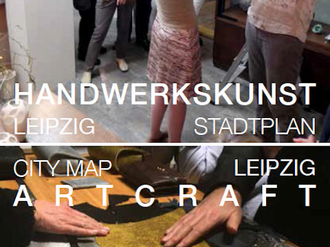 Stadtplan Handwerkskunst & Design Leipzig