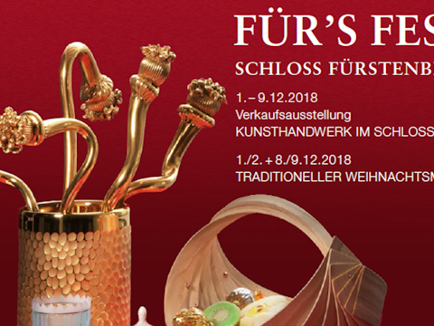 Für's Fest – Schloss Fürstenberg  - Verkaufsausstellung zur Weihnachtszeit