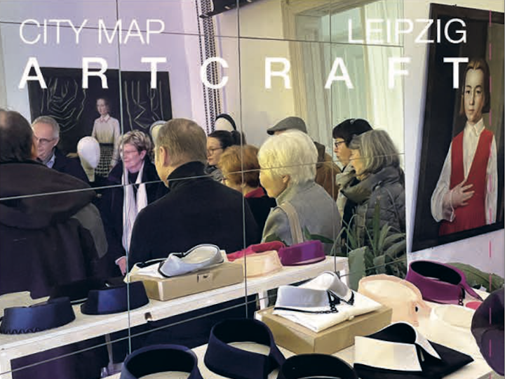 Stadtplan Handwerkskunst & Design Leipzig 2023