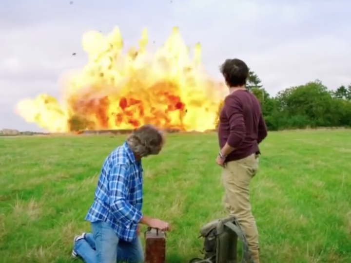 Blowing up Clarkson's house