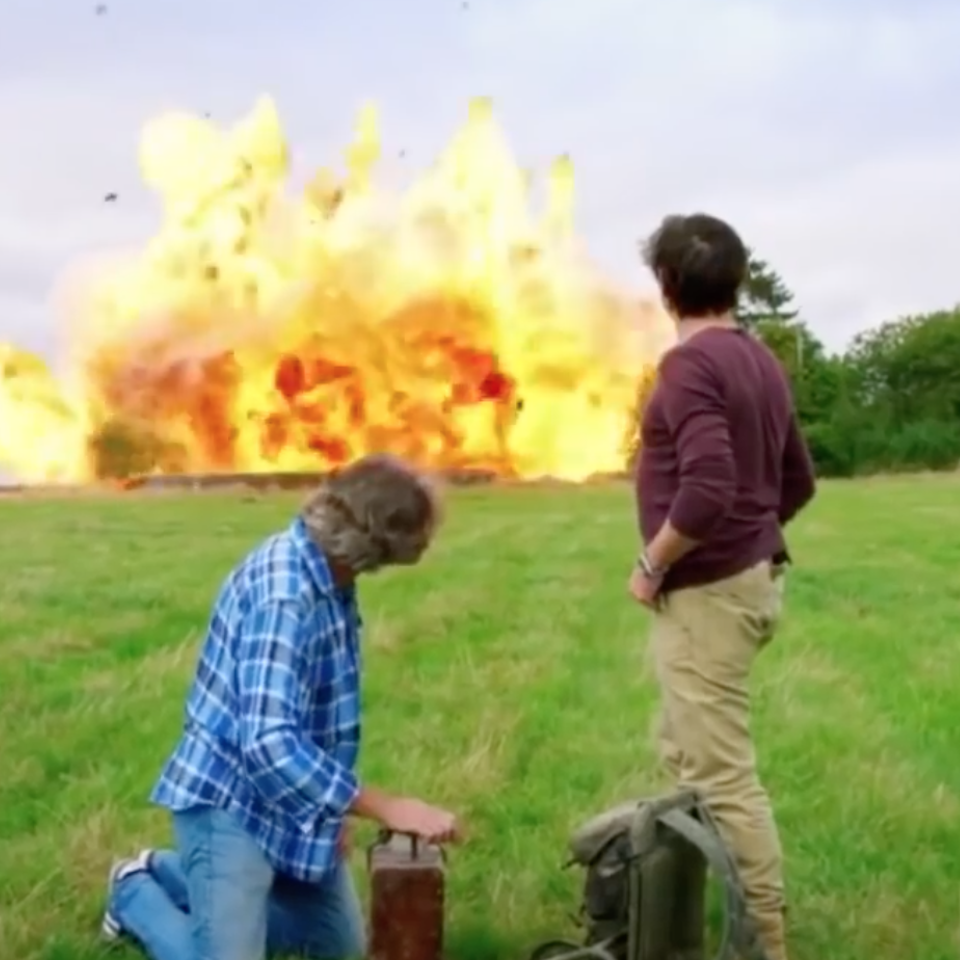 KIT LYNCH-ROBINSON - Blowing up Clarkson's house