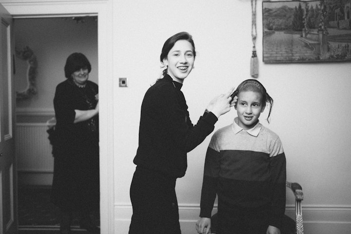 The Gluck family - Stamford Hill - 2015