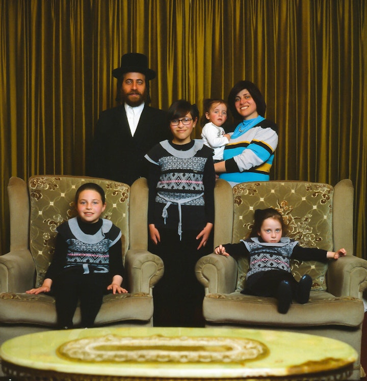 Portrait of the Gluck family - Stamford Hill - 2015