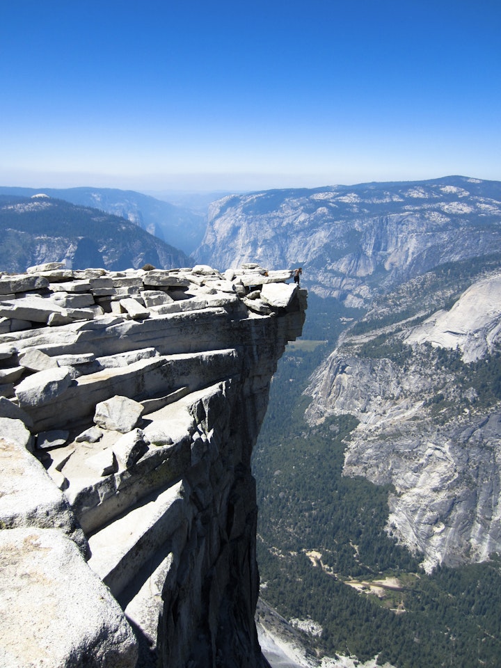 Half Dome top out - Yosemite Valley, CA - 2011 - (canon IXUS)