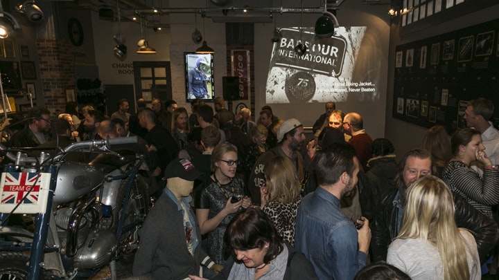 BARBOUR INTERNATIONAL LAUNCE @ BARBOUR, PICADILLY