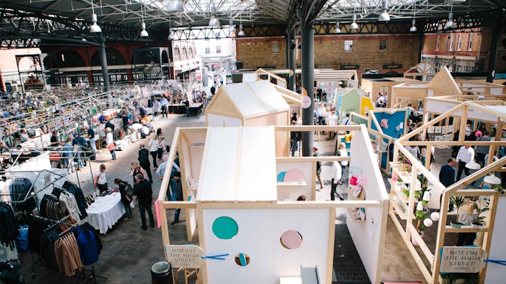 NOT ON THE HIGH STREET CELEBRATION @ SPITALFIELDS