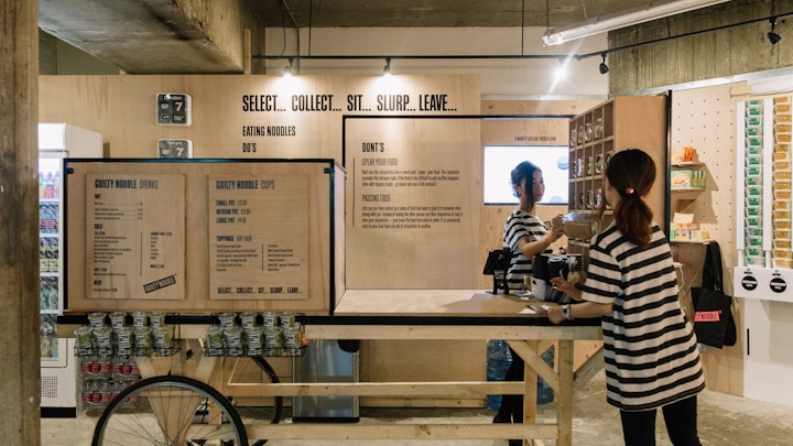 GUILTY NOODLE POP UP @ OLD STREET