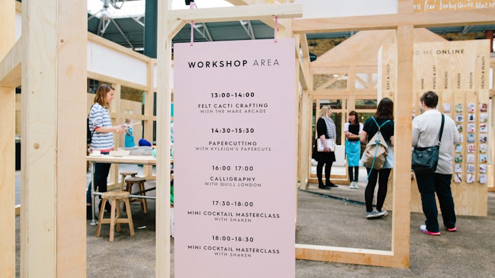 NOT ON THE HIGH STREET CELEBRATION @ SPITALFIELDS