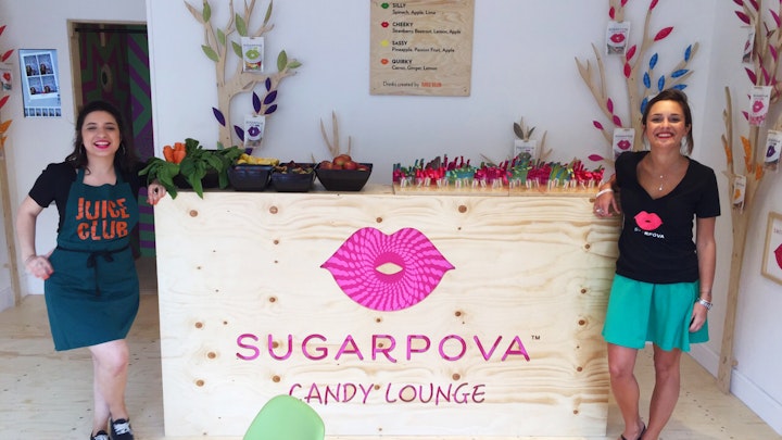 SUGARPOVA CANDY LOUNGE @ WIMBLEDON, POP-UP SHOP, 2015