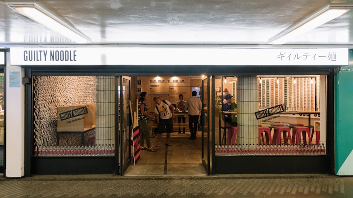 GUILTY NOODLE POP UP @ OLD STREET
