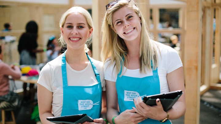 NOT ON THE HIGH STREET CELEBRATION @ SPITALFIELDS
