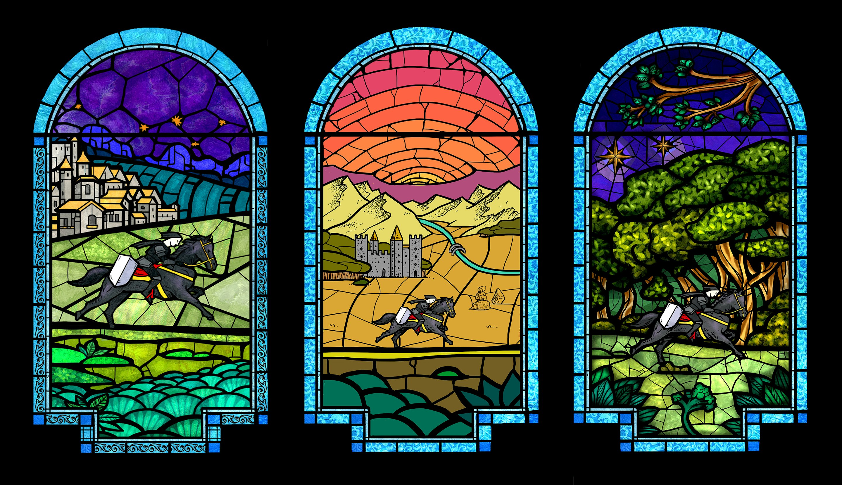 Netflix Letter For The King Stained Glass Blind Pig Animation Netflix Letter For The King Stained Glass Blind Pig Animation