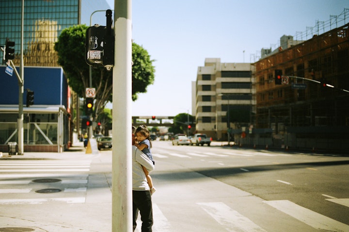 Downtown LA. 35mm Portra 400.