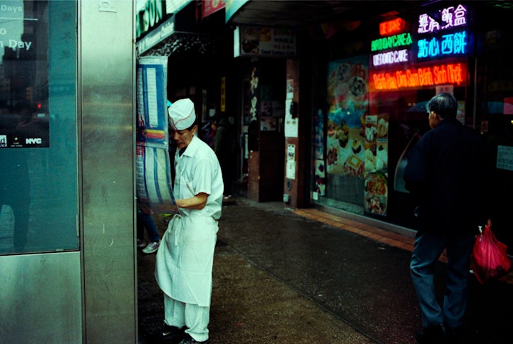 bath - China Towm. New York. 35mm Portra 400.