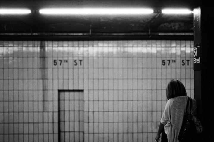 Subway. New York. 35mm Tmax 400
