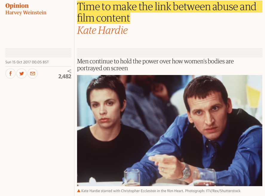 Opinion piece for The Guardian, 2017 Opinion piece for The Guardian, 2017